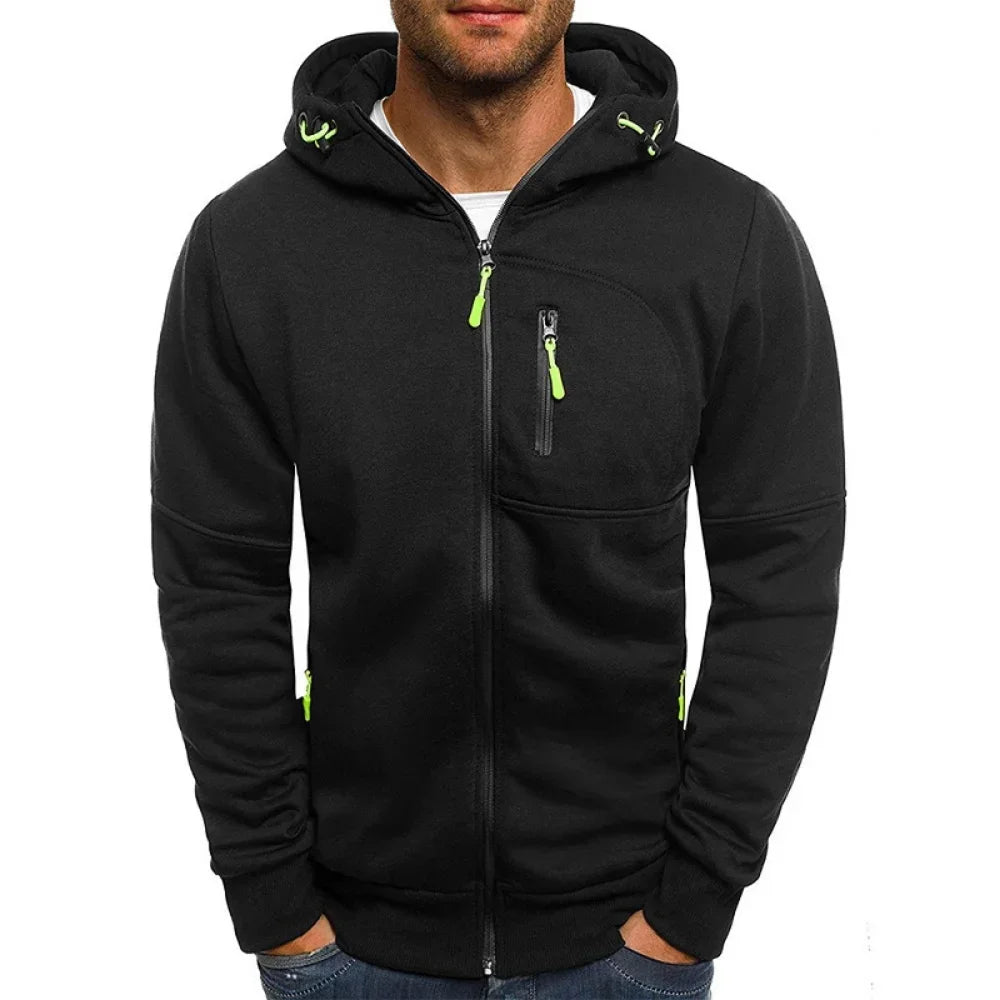 Sweat Capuche Zip Homme Sportswear